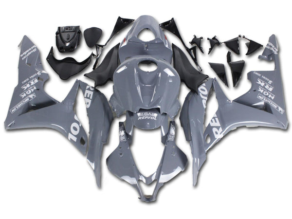 NT Aftermarket Injection ABS Plastic Fairing Fit for CBR600RR 2007-2008 Nardo Gray White N110