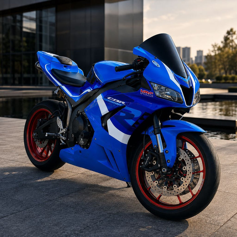 NT Fairing Fit for Honda 2007-2008 CBR600RR N126- Blue White Black | ABS Injection, US Stock