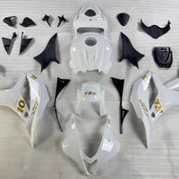 NT Aftermarket Injection ABS Plastic Fairing Fit for CBR600RR 2007-2008 White With Gold Repsol N0128
