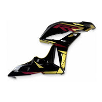 NT Aftermarket Injection ABS Plastic Fairing Fit for CBR600RR 2007-2008 Black Gold Red N129
