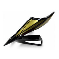NT Aftermarket Injection ABS Plastic Fairing Fit for CBR600RR 2007-2008 Black Gold Red N129