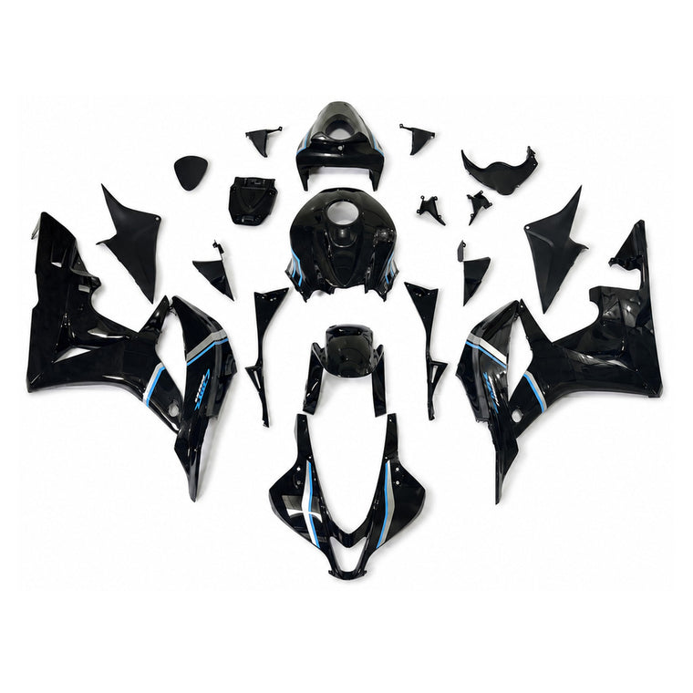 NT Fairing Fit for Honda 2007-2008 CBR600RR N130- Black Blue Silver | ABS Injection, US Stock