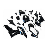 NT Aftermarket Injection ABS Plastic Fairing Fit for CBR600RR 2007-2008 Black Blue Silver N130