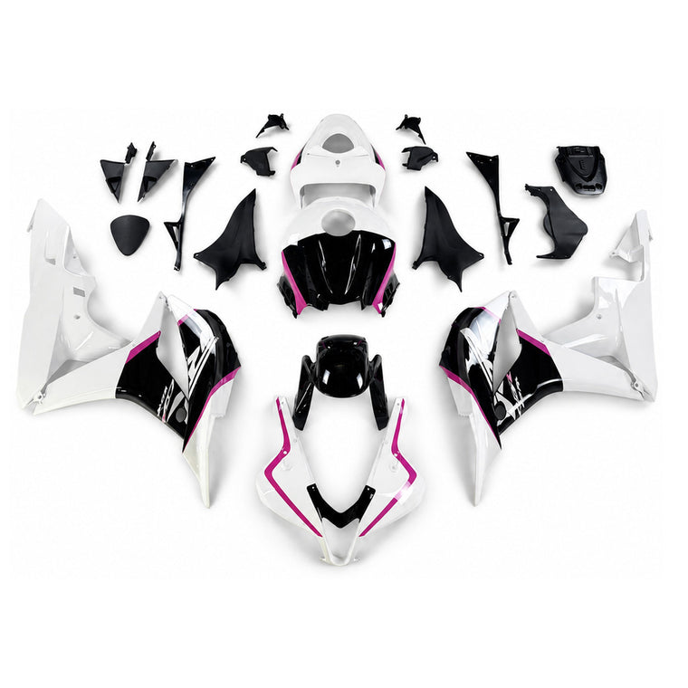 NT Fairing Fit for Honda 2007-2008 CBR600RR N139- White Black Pink | ABS Injection