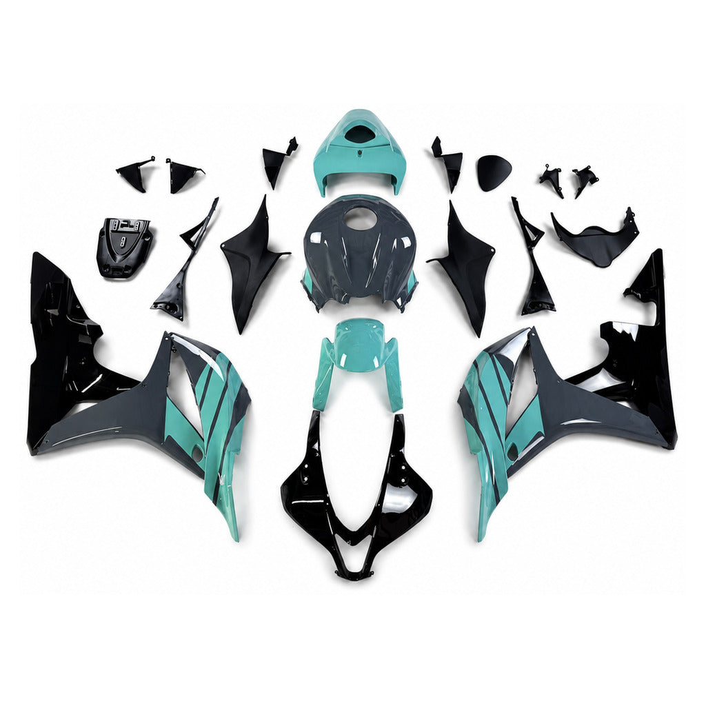 NT Fairing Fit for Honda 2007-2008 CBR600RR N143- Blue Black | ABS Injection - 1