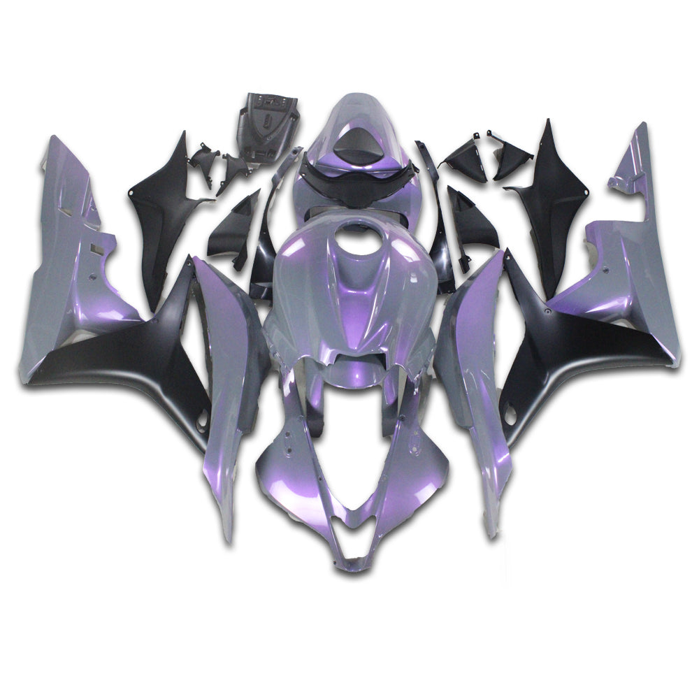 NT Fairing Fit for Honda 2007-2008 CBR600RR N070- Chameleon Gray Dazz Pearl Purple | ABS Injection
