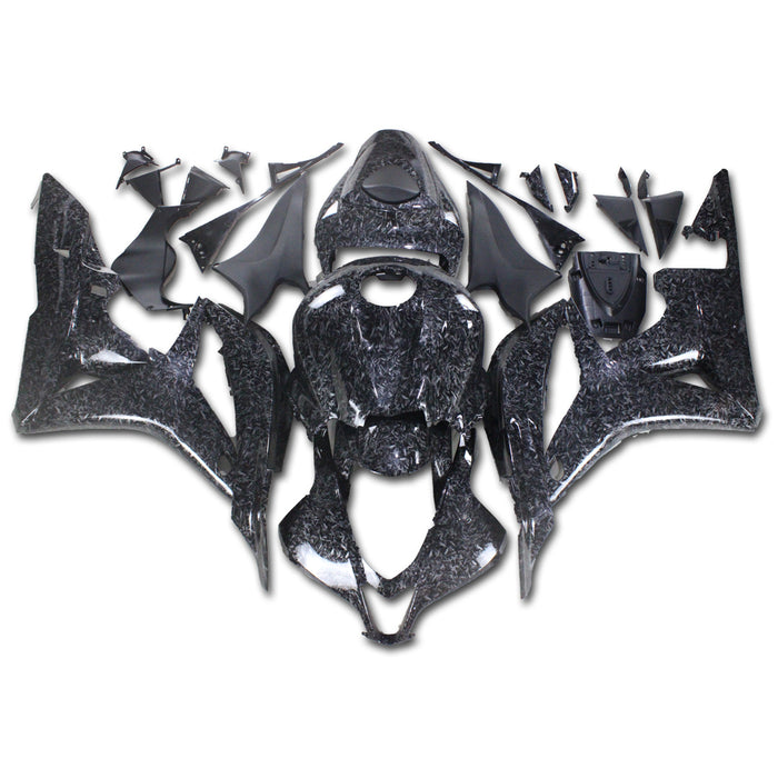 US STOCK NT Injection Plastic Fairing Kit Fit for Honda 2007-2008 CBR600RR Forged Carbon Fiber Look S02 Available in CA