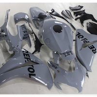 US STOCK NT Injection ABS Plastic Fairing Fit for Honda 2008-2011 CBR1000RR Gray Black N044 Available in CA