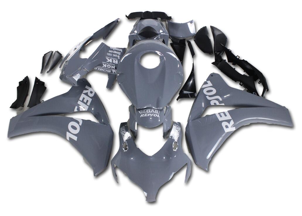 NT Fairing Fit for Honda 2008-2011 CBR1000RR N146- Gray White | ABS Injection