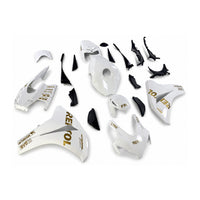 NT Aftermarket Injection ABS Plastic Fairing Fit for CBR1000RR 2008-2011 White Golden Repsol N160