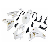 NT Aftermarket Injection ABS Plastic Fairing Fit for CBR1000RR 2008-2011 White Golden Repsol N160