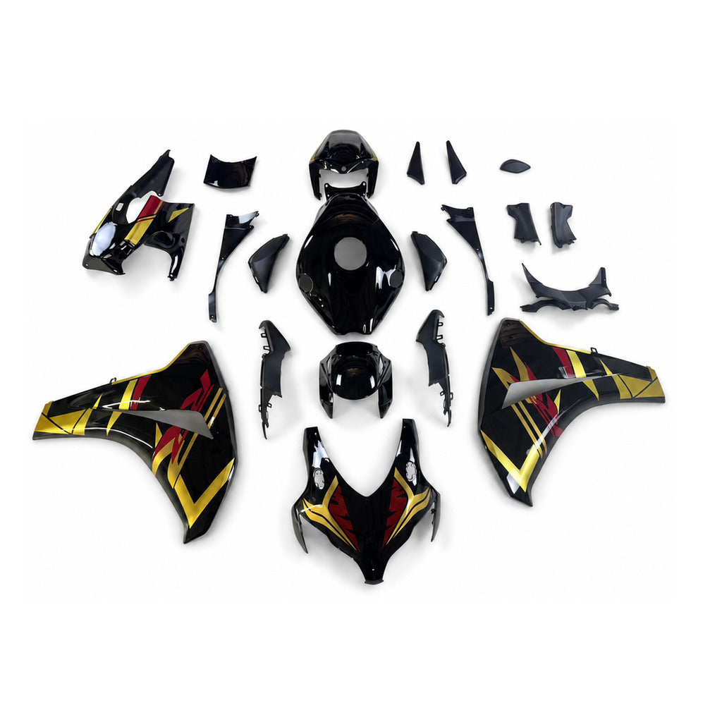 NT Fairing Fit for Honda 2008-2011 CBR1000RR N161- Gold Blue Black | ABS Injection - 1
