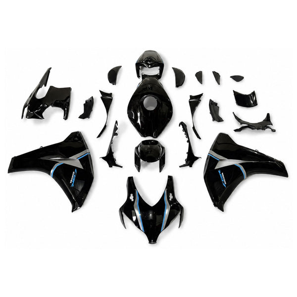 NT Aftermarket Injection ABS Plastic Fairing Fit for CBR1000RR 2008-2011 Black Blue Silver N162