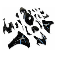 NT Aftermarket Injection ABS Plastic Fairing Fit for CBR1000RR 2008-2011 Black Blue Silver N162