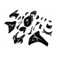 NT Aftermarket Injection ABS Plastic Fairing Fit for CBR1000RR 2008-2011 Black Blue Silver N162