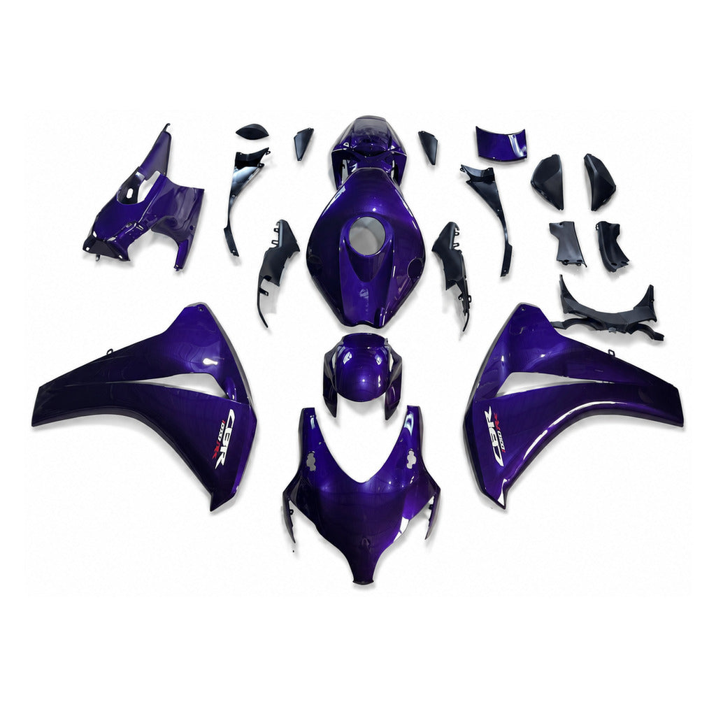 NT Fairing Fit for Honda 2008-2011 CBR1000RR N165- Purple Blue | ABS Injection - 1