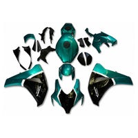 NT Aftermarket Injection ABS Plastic Fairing Fit for CBR1000RR 2008-2011 Green Black N166