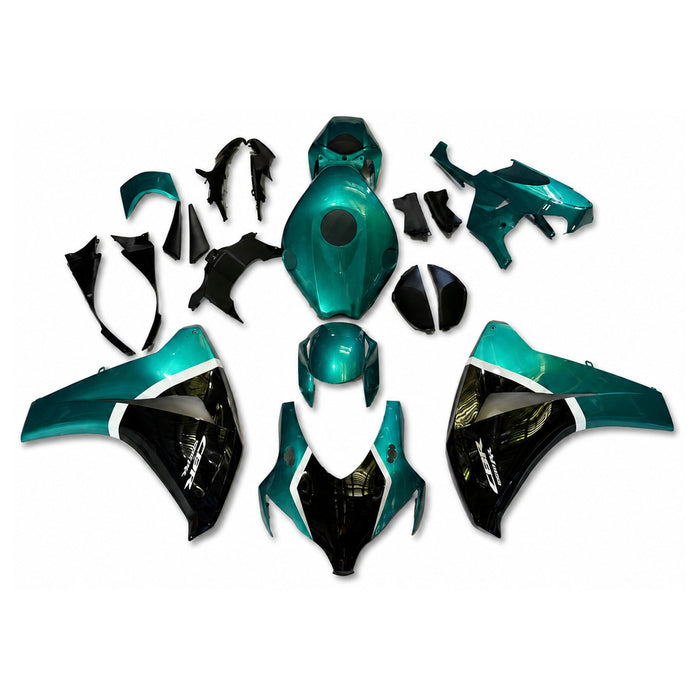 NT Aftermarket Injection ABS Plastic Fairing Fit for CBR1000RR 2008-2011 Green Black N166