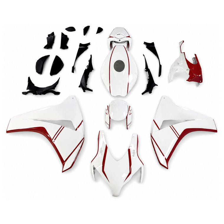 NT Fairing Fit for Honda 2008-2011 CBR1000RR N173- Red White Black | ABS Injection