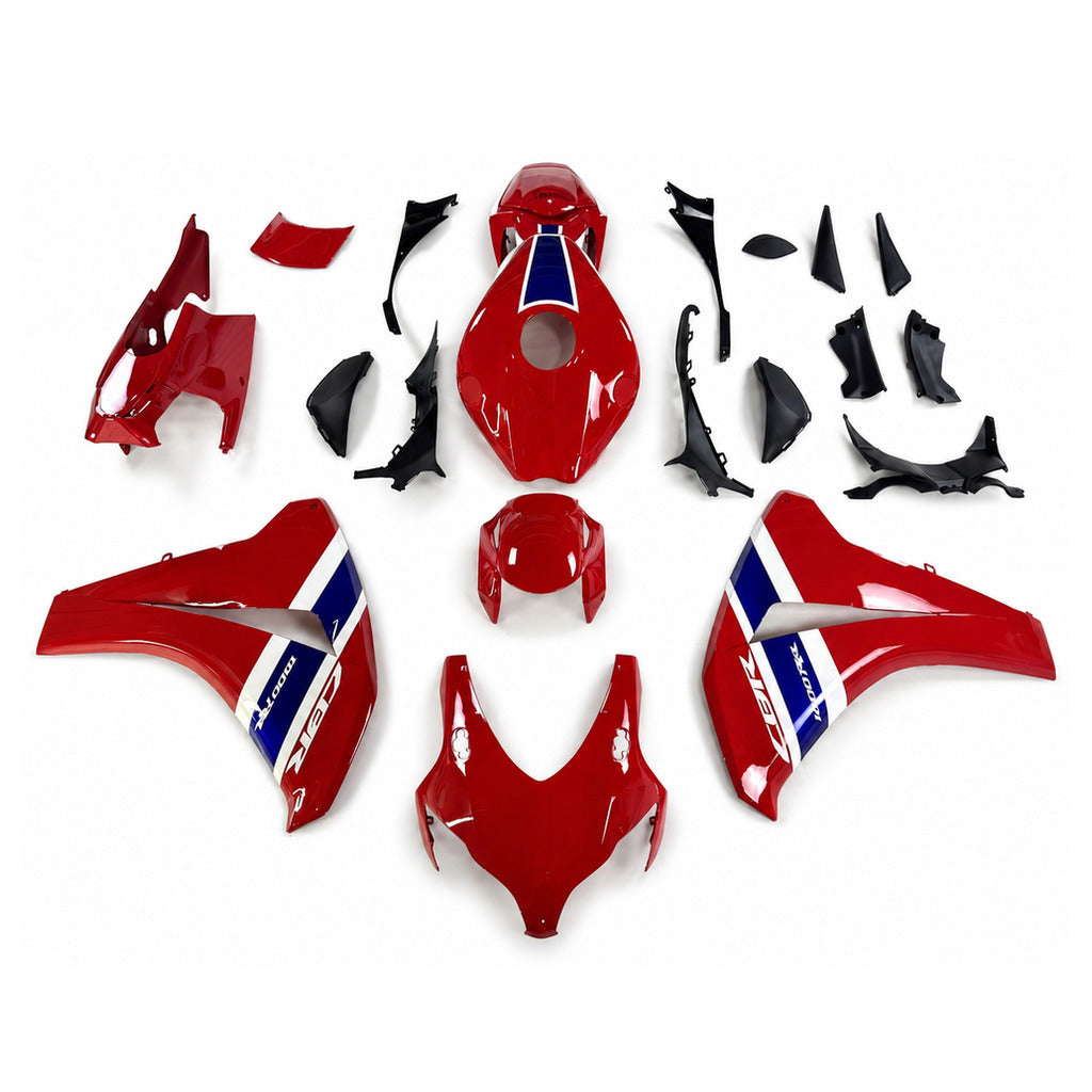 NT Fairing Fit for Honda 2008-2011 CBR1000RR N176- Red Blue | ABS Injection - 1