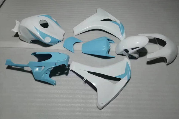 NT Aftermarket Injection ABS Plastic Race Fairing Fit for CBR1000RR 2008-2011 White Teal