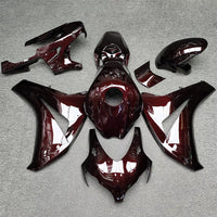 US STOCK NT Injection Plastic Fairing Fit for Honda 2008-2011 CBR1000RR Red Carbon Fiber Look S03 Available in CA