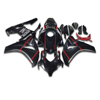 US STOCK NT Injection Plastic Fairing Fit for Honda 2008-2011 CBR1000RR Carbon Fiber Look Painted S04 Available in CA