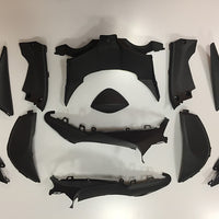 US STOCK NT Injection Plastic Fairing Fit for Honda 2008-2011 CBR1000RR Carbon Fiber Look Painted S04 Available in CA