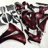 US STOCK NT Injection Plastic Fairing Fit for Honda 2008-2011 CBR1000RR Red Forged Carbon Fiber Look S05 Available in CA