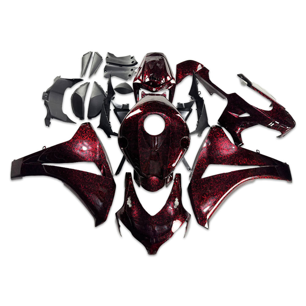 NT Fairing Fit for Honda 2008-2011 CBR1000RR S05- Red Forged Carbon Fiber Look | ABS Injection, US Stock