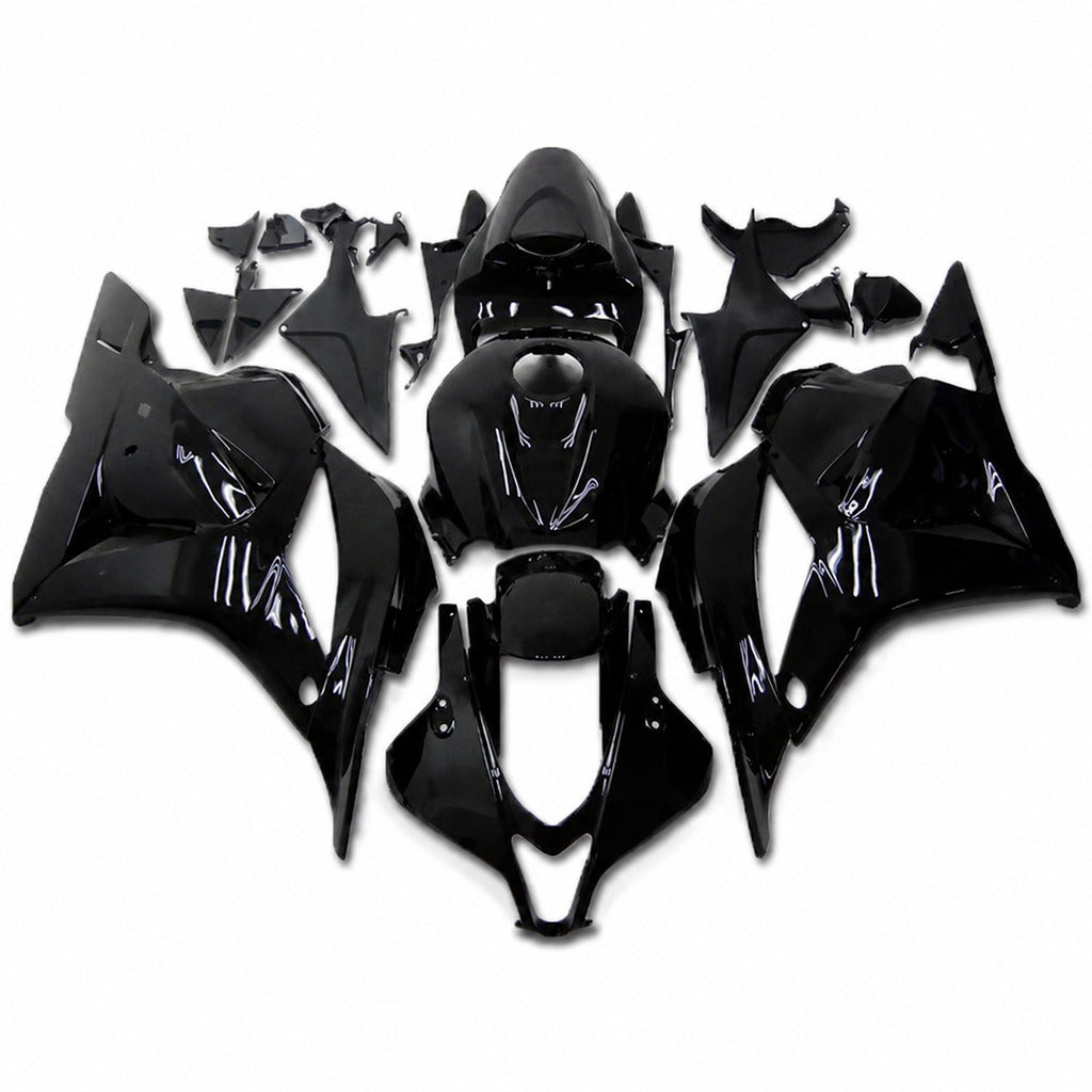 NT Fairing Fit for Honda 2009-2012 CBR600RR N006- Glossy Black | ABS Injection