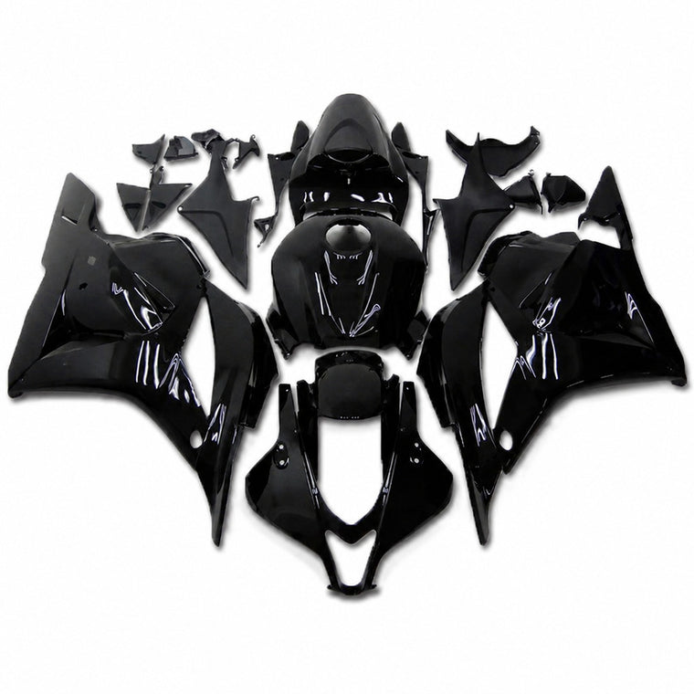 NT Fairing Fit for Honda 2009-2012 CBR600RR N006- Glossy Black | ABS Injection, US Stock