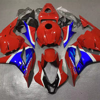 NT Aftermarket Injection ABS Plastic Fairing Fit for CBR600RR 2009-2012 Blue Red N074