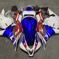 NT Aftermarket Injection ABS Plastic Fairing Fit for CBR600RR 2009-2012 White Blue Red N075