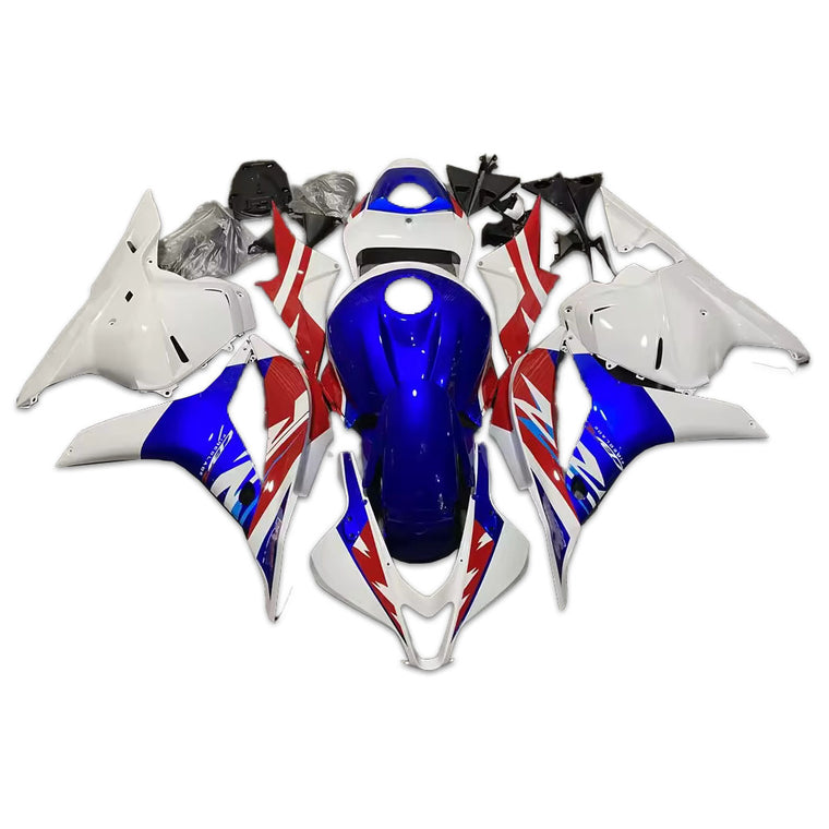 NT Fairing Fit for Honda 2009-2012 CBR600RR N075- White Blue Red | ABS Injection, US Stock