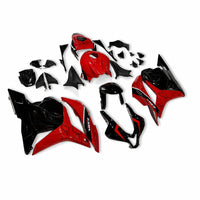 NT Aftermarket Injection ABS Plastic Fairing Fit for CBR600RR 2009-2012 Gloss Red Black With Big RR decal N081
