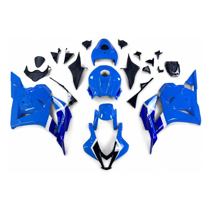 NT Aftermarket Injection ABS Plastic Fairing Fit for CBR600RR 2009-2012 Blue Black N085