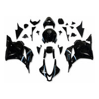 NT Aftermarket Injection ABS Plastic Fairing Fit for CBR600RR 2009-2012 Black Blue N089