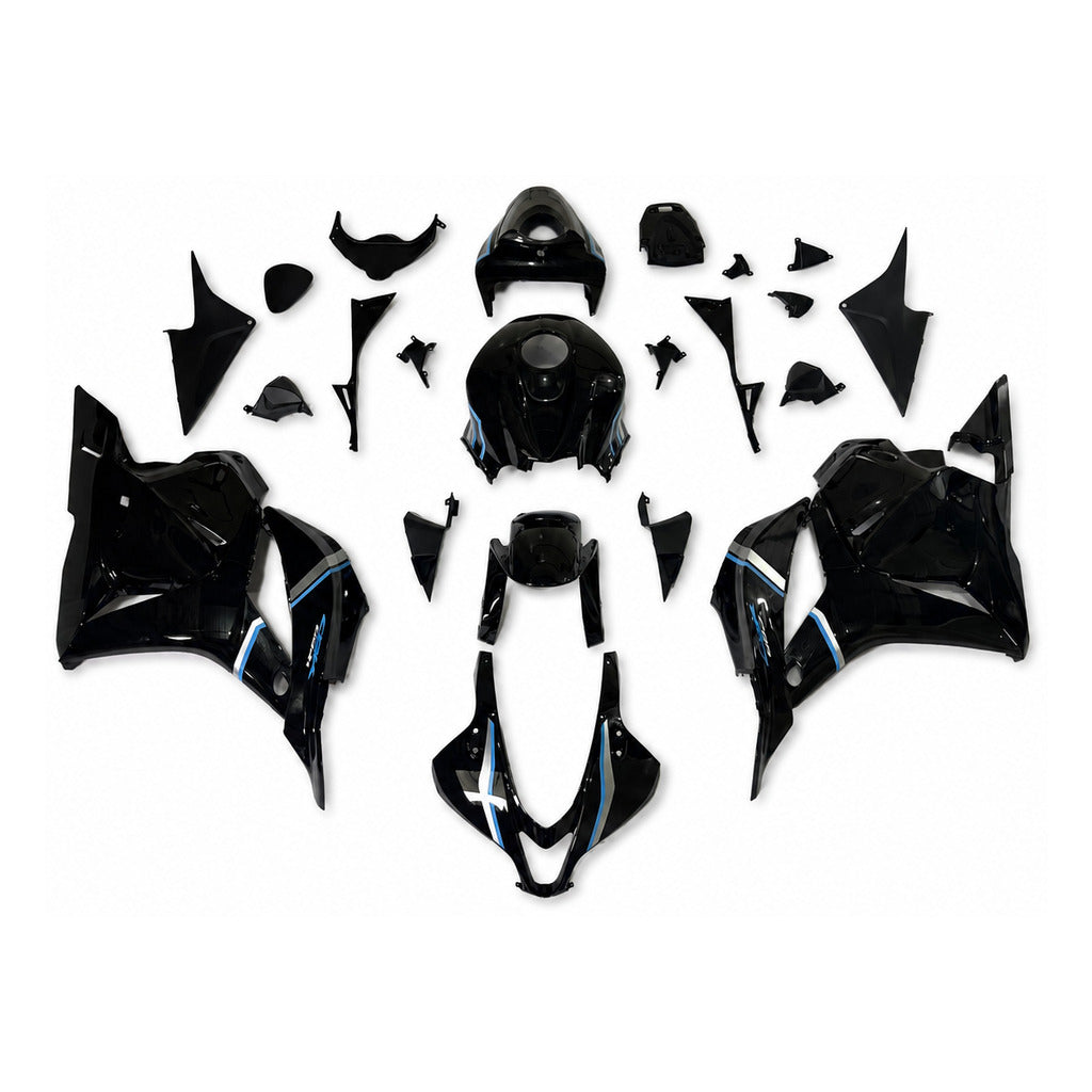NT Fairing Fit for Honda 2009-2012 CBR600RR N089- Black Blue | ABS Injection, US Stock