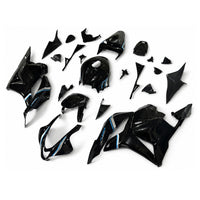 NT Aftermarket Injection ABS Plastic Fairing Fit for CBR600RR 2009-2012 Black Blue N089