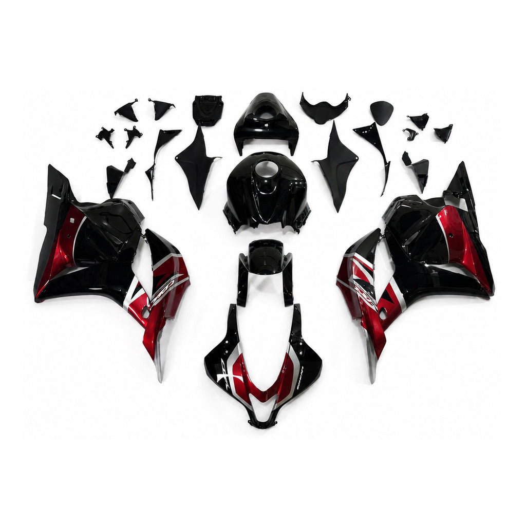 NT Fairing Fit for Honda 2009-2012 CBR600RR N099- Burgundy Black | ABS Injection - 1