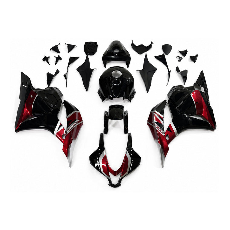 NT Fairing Fit for Honda 2009-2012 CBR600RR N099- Burgundy Black | ABS Injection, US Stock