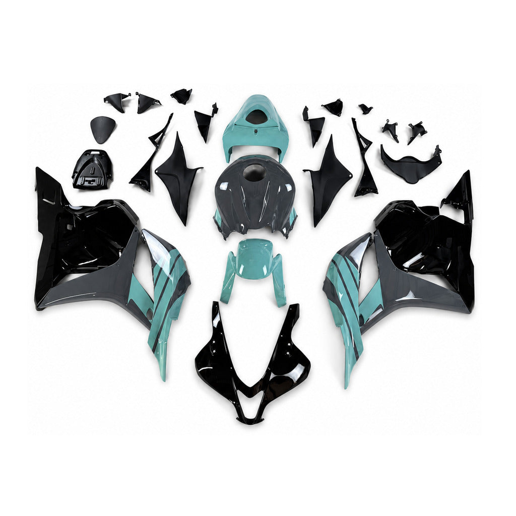 NT Fairing Fit for Honda 2009-2012 CBR600RR N102- Teal Black | ABS Injection - 1