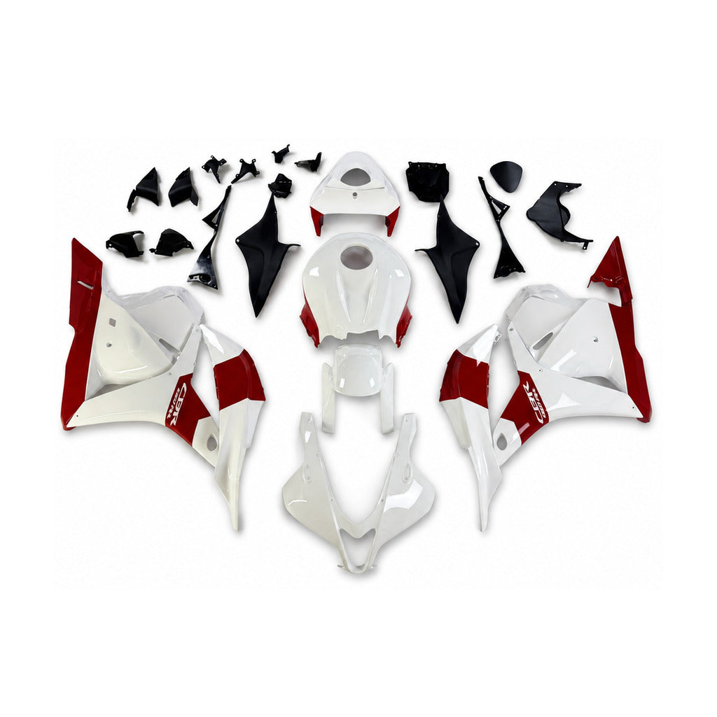 NT Fairing Fit for Honda 2009-2012 CBR600RR N103- Burgundy White | ABS Injection - 1