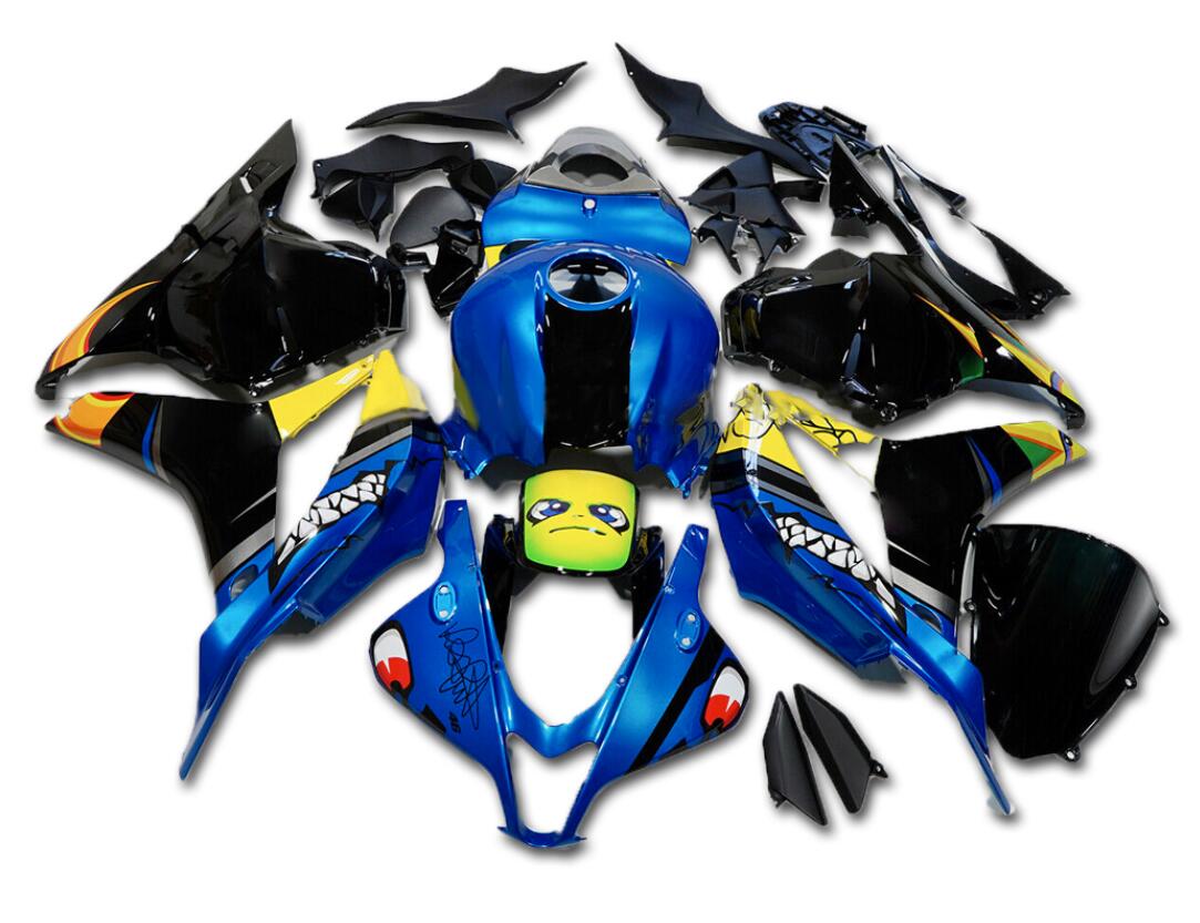 NT Fairing Fit for Honda 2009-2012 CBR600RR N035- Blue Shark | ABS Injection