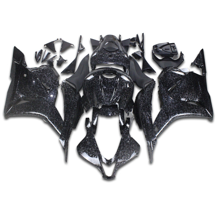 US STOCK NT Aftermarket Injection ABS Plastic Fairing Fit for CBR600RR 2009-2012 Forged Carbon Fiber Look S02 Available in TX