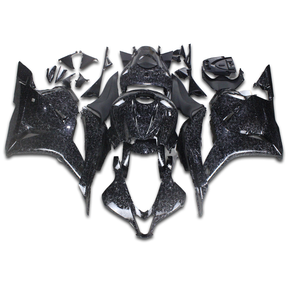 NT Fairing Fit for Honda 2009-2012 CBR600RR S02- Forged Carbon Fiber Look | ABS Injection, US Stock