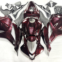 US STOCK NT Aftermarket Injection ABS Plastic Fairing Fit for CBR600RR 2009-2012 Red Forged Carbon Fiber Look S05 Available in CA