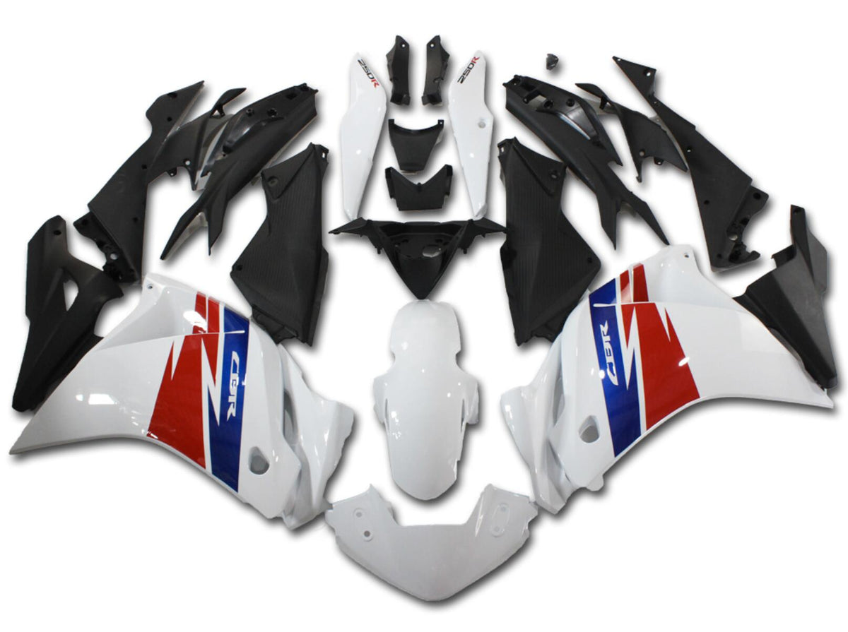 NT Fairing Fit for Honda 2011-2014 CBR250R N005- Blue White Red Black | ABS Injection