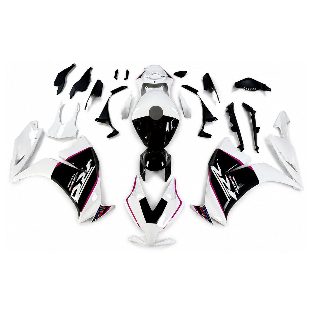 NT Fairing Fit for Honda 2012-2016 CBR1000RR N100- White Black Pink | ABS Injection - 1